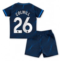 Dres Chelsea Levi Colwill #26 Preč pre deti 2023-24 Krátky Rukáv (+ trenírky)